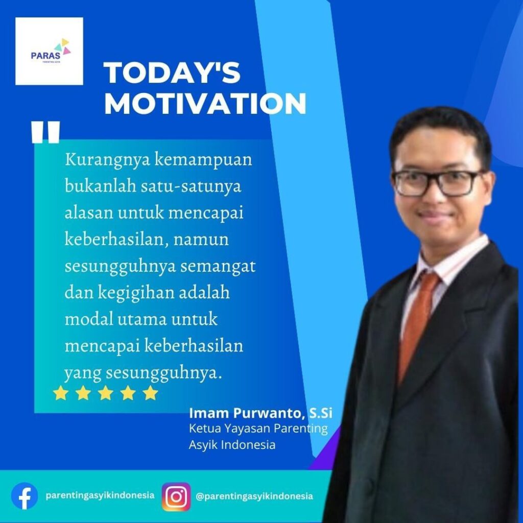 Timi Yayasan Parenting Asyik Indonesia - PARAS